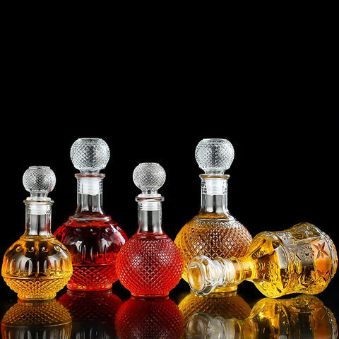 1000ml Glass Wine Bottle Creative Ball Wine Decanter Drinkware