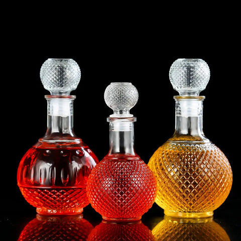 1000ml Glass Wine Bottle Creative Ball Wine Decanter Drinkware