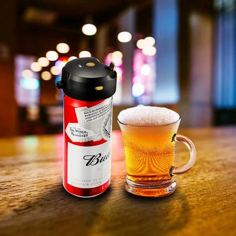 Battery version Portable Electric Beer Machine Canned Beer Into Delicious Tasty Ultra-Fine Foam Ultrasonic vibration Aerators