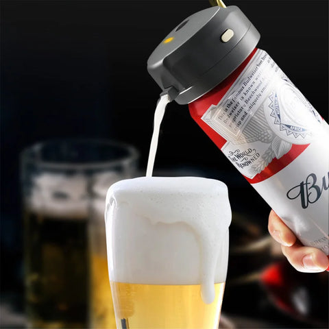 Battery version Portable Electric Beer Machine Canned Beer Into Delicious Tasty Ultra-Fine Foam Ultrasonic vibration Aerators