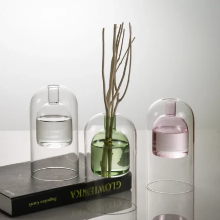 Double Layered Glass Vase